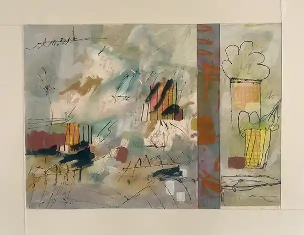 Obra de la colección Atmósferas, pieza 24